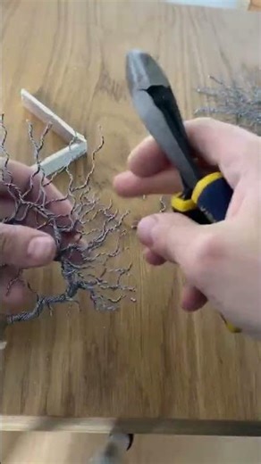 “Minimalist Wire Tree Wall Art ✨ | Satisfying Craft”