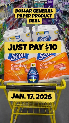 $10.70 paper products & more! #dollargeneralcouponing #dollargeneral #couponing #couponingdealsthisweek #weekly