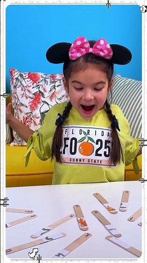 ✨ Easy DIY Stick Puzzle for Kids #kids #crafts