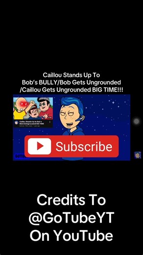 Caillou Stands Up To Bob’s BULLY#fyp#caillou#bob#goanimate