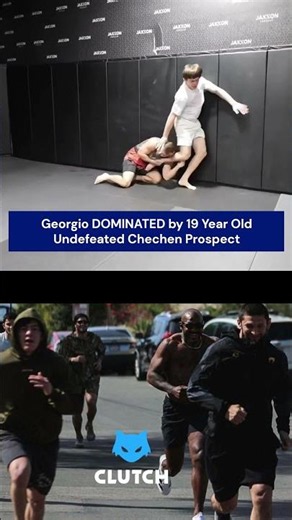 Georgio Poullas gets DOMINATED by Chechen wrestling prodigy
