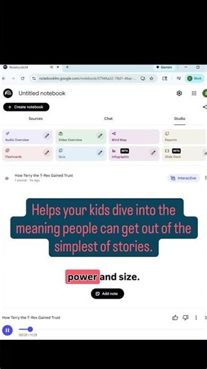 Kids’ Story → 10-Minute Podcast in 45 Seconds (NotebookLM Tutorial)