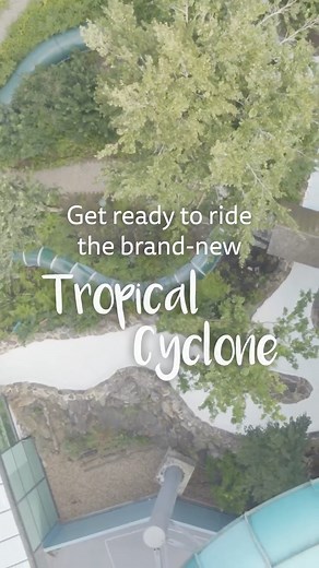 Center Parcs UK on Instagram: "🌊The Tropical Cyclone is whirling into Whinfell Forest! 🤩We’re excited to announce that our thrilling, gravity-defying raft ride is due to open at Whinfell Forests Subtropical Swimming Paradise on Monday 13 March 2023. 👉Are you and your family brave enough to take it on?"