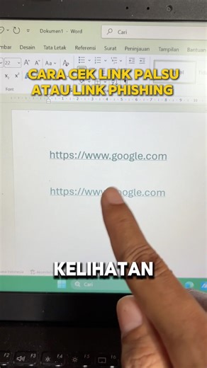 cara cek link palsu atau link phishing di media sosial #android #tech #tutorial #tipsntricks