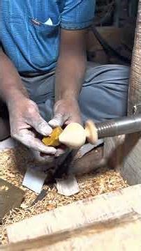Amazing Wooden Spinning Top Making Complete Process | Wooden Art 🪵