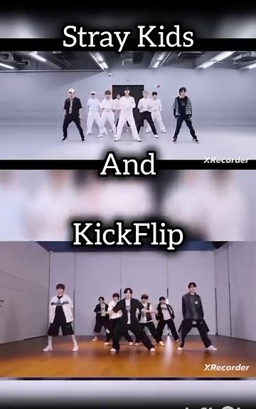 Case 143 Stray Kids (original) and KickFlip #kpop