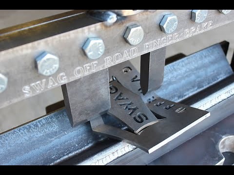 SWAG Off Road Press Brake Finger Brake Kit Demo Video