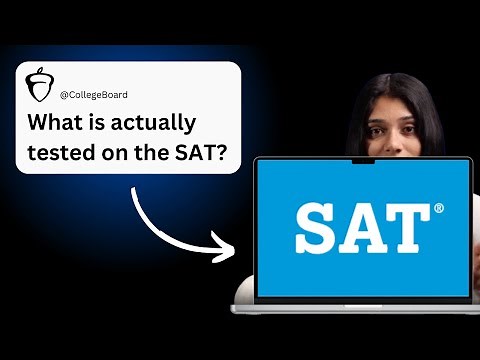 What is actually tested on the SAT?