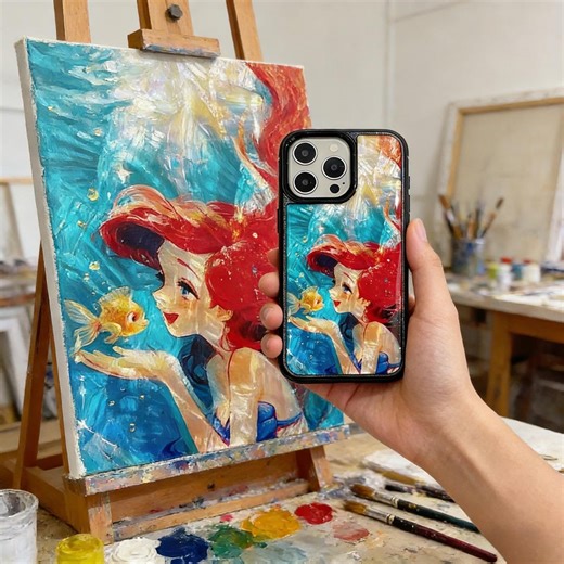 Aesthetic Anime Phone Case iPhone 17 16 15 Pro Max, Fine Art Oil Painting Inspired Cute Phone Case, Samsung, Shell Phone Cases - Etsy