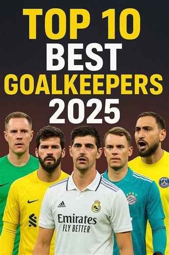 Top 10 Best Goalkeepers 2025. #goalkeepers #goalkeepersaves #football #footballfacebook #foryouシpage | Blitz vee