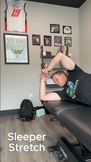 sleeper stretch