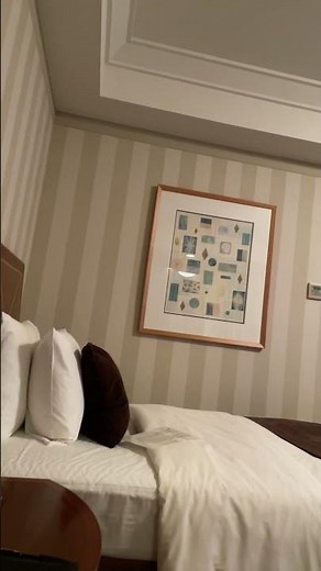 大阪に旅行なう。帝国ホテル大阪に宿泊しています。最高です