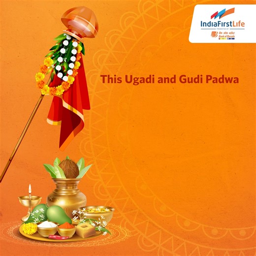 As we welcome Ugadi & Gudi Padwa, let's sow the seeds of a prosperous and secure future. And here's to new beginnings and steadfast protection! #GudiPadwa #Ugadi #IndiaFirstLife #ChilledLife #YehTohCertainHai | IndiaFirst Life Insurance