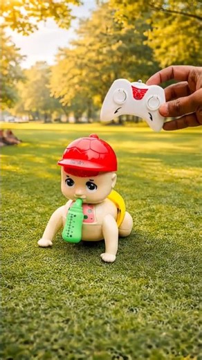 RC Crawling Baby Toy Remote Control Real Test Unboxing 👶🔥