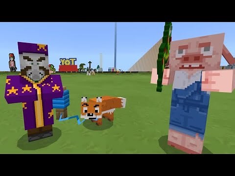 Minecraft Cartoon Texture Pack - All Mob Textures (Nether Update/1.16)