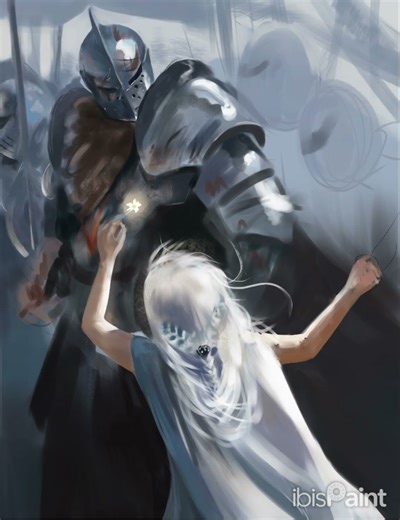 #drawing #speedpaint #art #wlop A whisper of hope in a world of chaos.” 🕊️🌿