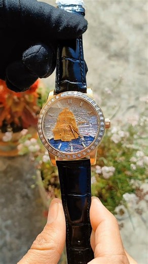 🌹🥰. This time piece has miyota 8215 automatic movement. This movement has 21 Jewel with 30 hour power resurve. this article has a sapphire mirror and it comes in a beautiful red box 🌹⌚ #originalworldnew #hanborowatches #automaticwatches | Original World