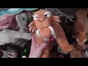 Ice Age plushies (Diego and Manfred)