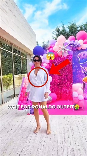 Georgina Rodriguez WHITE PLEATED ROMPER Dress Price 👀🔥#georginarodriguez cristiano ronaldo #ronaldo