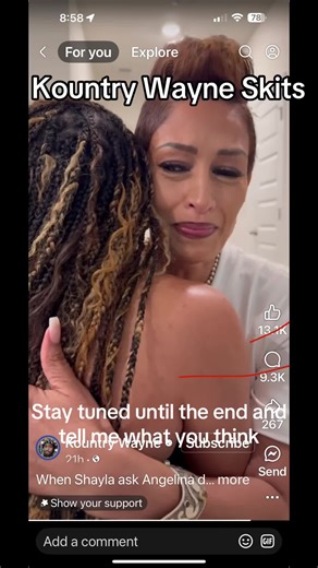 #kountrywayne #kountrywaynecomedy #kountrywayneskits @Amber-Tai @Kountry Wayne @Chase Walker @ANTHONY DALTON do you think he’s going to go back to Amber and dump Shayla?