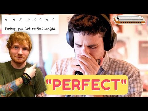 Easy HARMONICA Song - Perfect | Ed Sheeran (+TABS)