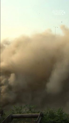 Commercial Street Bridge in Pittsburgh brought down in explosive demolition along Interstate 376