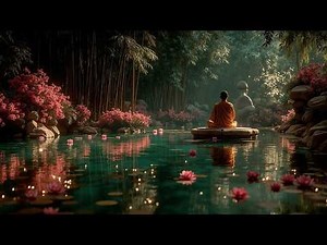 Deep Meditation Music | Zen Bamboo Garden Mindfulness Sounds for Inner Peace and Healing