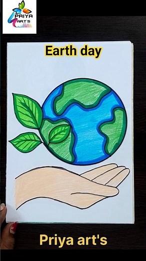 world earth day 2025 | earth day poster | earth day activity ideas | earth day project ideas | DIY