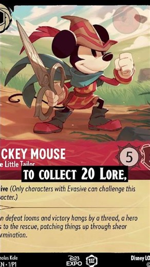 Disney Lorcana Gameplay REVEALED!