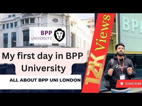 My first day in university| BPP university London campus
