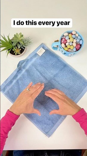 How to make washcloths bunnies for Easter #easter #easterdecor #bunny #washcloth