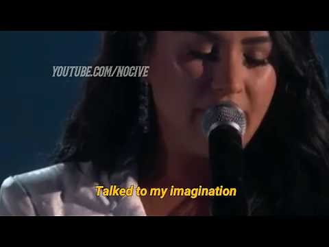 Demi Lovato - Anyone (Live at Grammy's) [Lyrics]