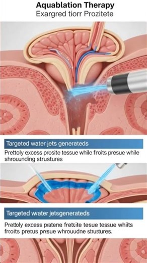 Water-Jet Therapy for Enlarged Prostate Explained (3D Medical Animation)#health