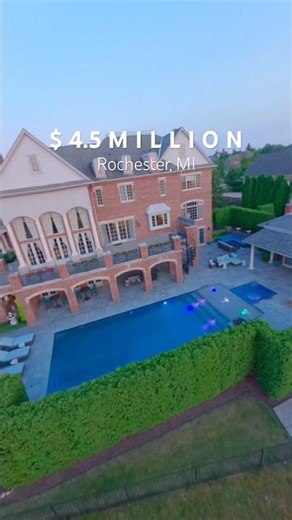 Fly through one of the most impressive homes in Rochester, MI