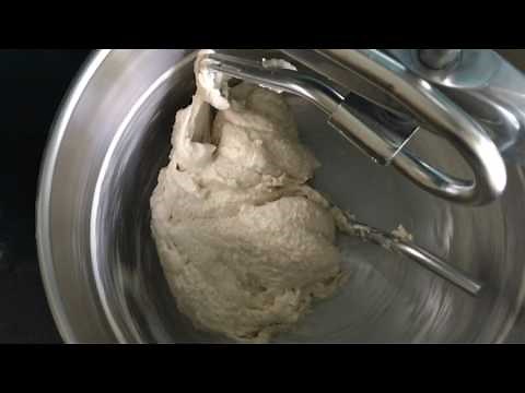 Ankarsrum stand mixer - high hydration pizza dough