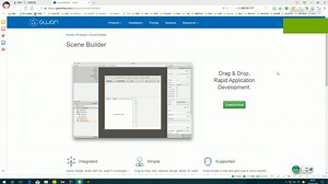 JavaFX 117课，FXML，SceneBuilder可视化fxml图形编辑器简单介绍