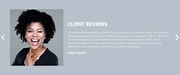 Client review  - Template by Nicepage