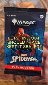 Spider-Man Play Booster Pack Opening! #magicthegathering #mtg #pack #opening #spiderman