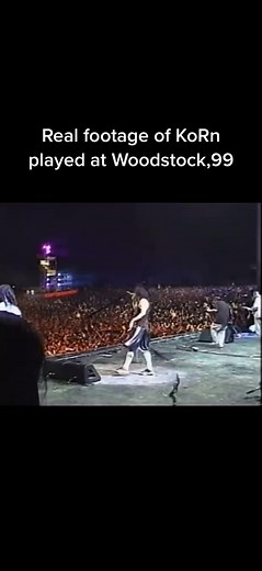 Korn Live Performance at Woodstock 99 | Rare Footage