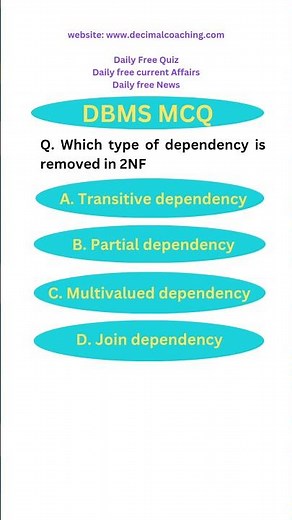 functional dependency partial dependency normalization dbms #dbms #dbmslectures #databasemanagement