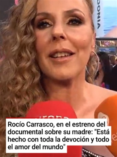 Rocío Carrasco presenta documental sobre Rocío Jurado
