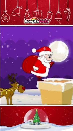 Up On The House Top 🎅🏻 Santa Claus Song for Kids 🎄#shorts #christmas #nurseryrhymestreet
