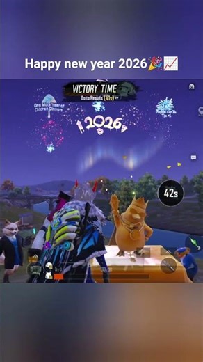 Happy new year in Bgmi📈🎉 #bgmi #shorts