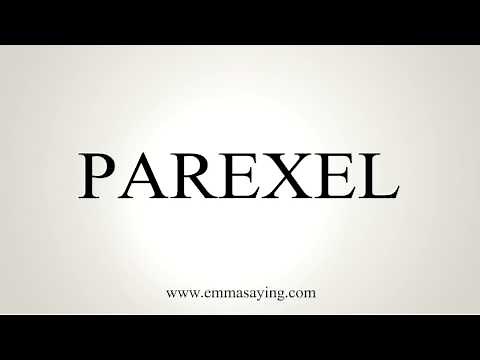 How to Pronounce PAREXEL