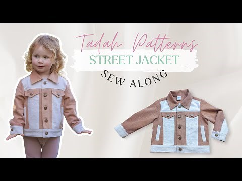 How to Sew a Denim Jacket | Tadah Patterns SEW ALONG (ft. Street Jacket pattern)