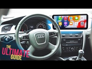 7 Tips to Get The Best AUDI A4 B8 Android Screen in 2024 // CARPLAY + ANDROID AUTO
