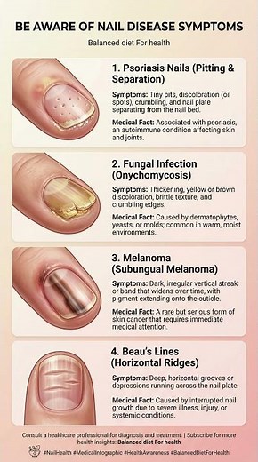 4 Warning Signs of Nail Diseases You Should NEVER Ignore (Psoriasis, Fungal Infection & More)