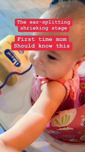 23 reactions · 4 comments | The ear-splitting shrieking stage #babymilestones #babydiscovery #voicediscovery #theshrieking #baby #babycream #trendingnow #momlife | The Murphy’s | Facebook