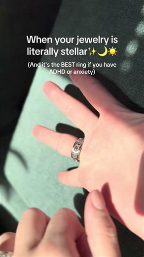 When you find the perfect celestial ring… and it SPINS