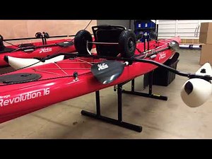 Hobie Mirage Kayak Upgraded Sailing Kit